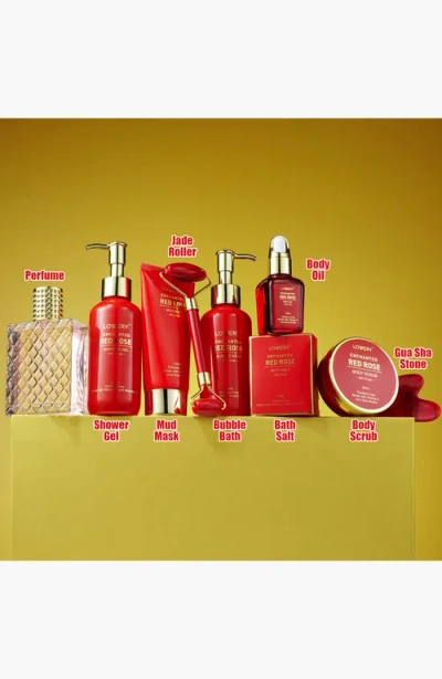Lovery Luxe 11pc Bath And Body Set With Perfume, Jade Roller, Gua Sha & More