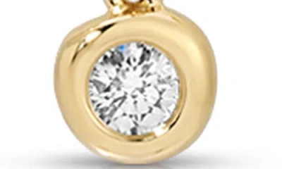 Ef Collection Mini Pillow Set Diamond Pendant Necklace