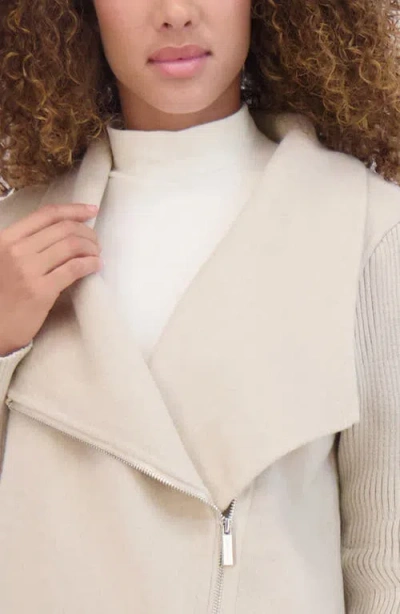 Kenneth Cole New York Double Face Wool Blend Coat