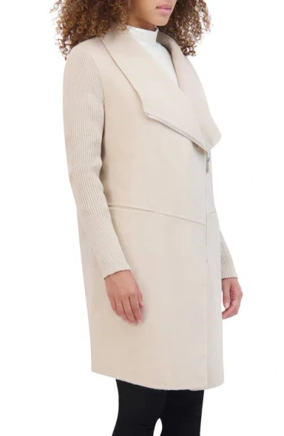 Kenneth Cole New York Double Face Wool Blend Coat