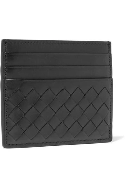 Shop Bottega Veneta Intrecciato Leather Cardholder