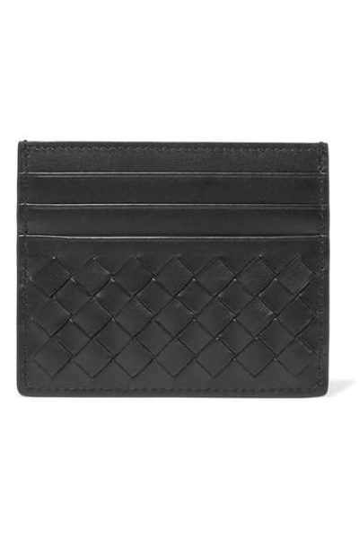 Shop Bottega Veneta Intrecciato Leather Cardholder