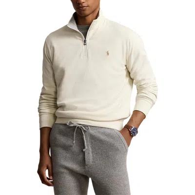 Polo Ralph Lauren Luxury Jersey Quarter Zip Pullover