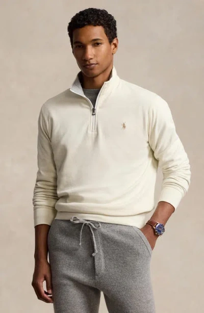 Polo Ralph Lauren Luxury Jersey Quarter Zip Pullover
