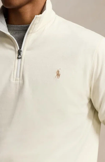 Polo Ralph Lauren Luxury Jersey Quarter Zip Pullover