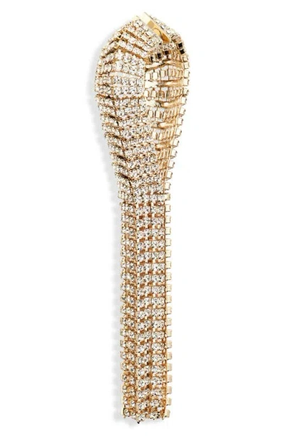 Rabanne Crystal Chain Fringe Earrings