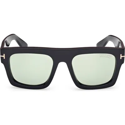 Tom Ford Fausto 53mm Square Sunglasses