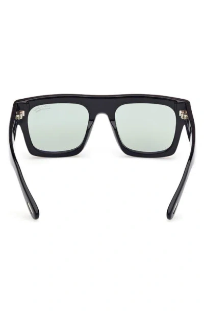 Tom Ford Fausto 53mm Square Sunglasses