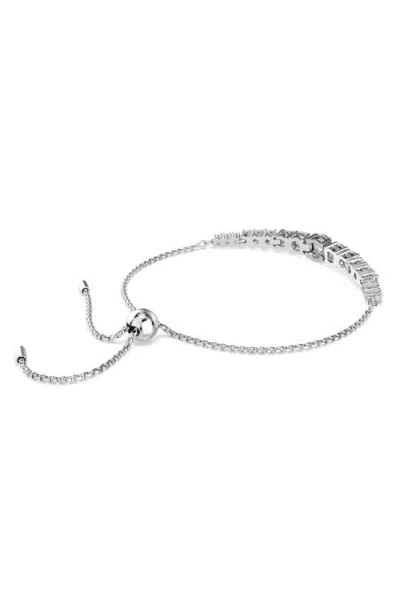 Swarovski Matrix Graduated Zirconia Slider Bracelet