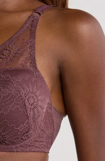 Simone Perele Embleme 3d Molded Underwire Bra In Burgundy