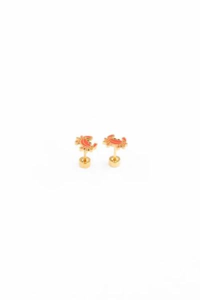 Pip Pop Crab Stud Earrings