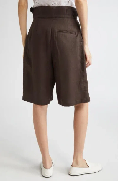 Bode Smith Linen Bermuda Shorts