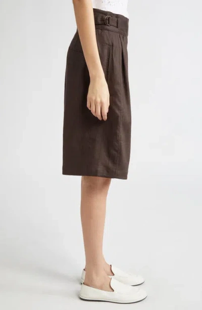 Bode Smith Linen Bermuda Shorts