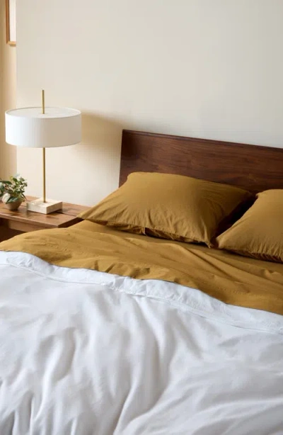 Parachute Brushed Cotton Sheet Set In Brown