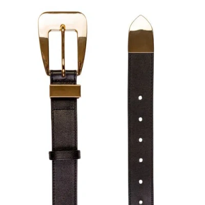 Black Suede Studio Rhode Belt