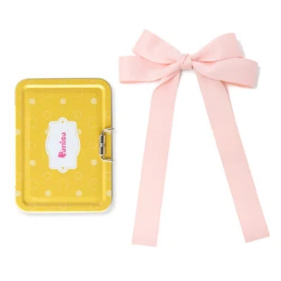 Puttisu Classic Long Ribbon Bow Clip