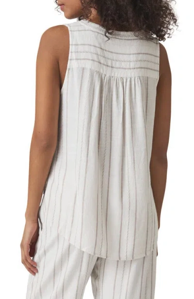 Splendid Layla Stripe Tank In White
