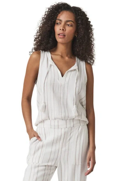 Splendid Layla Stripe Tank In White