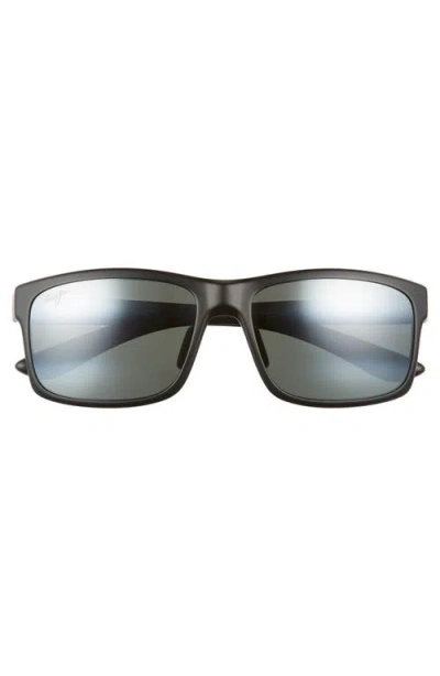 Maui Jim Pokowai Arch 58mm Polarized Rectangular Sunglasses