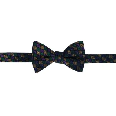 Trafalgar Carnival Diamond Multi-colored Novelty Silk Bow Tie