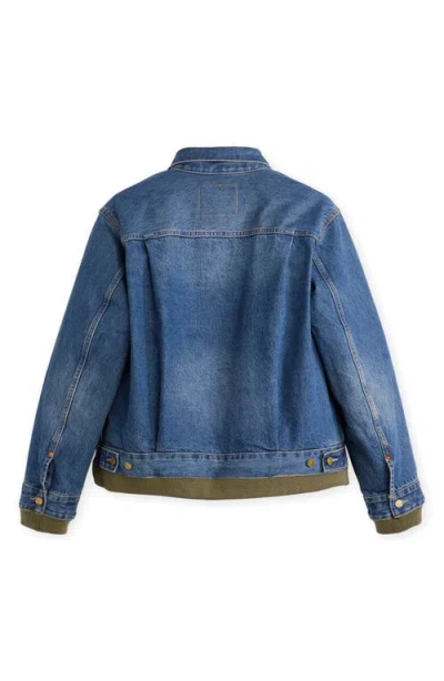 Sacai Gender Inclusive Levi's® Denim X Nylon Twill Reversible Jacket