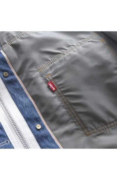 Sacai Gender Inclusive Levi's® Denim X Nylon Twill Reversible Jacket
