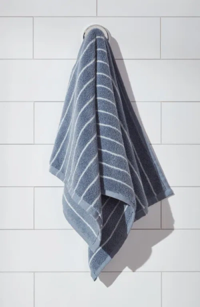 Nordstrom Hydrocotton Stripe Hand Towel In Blue