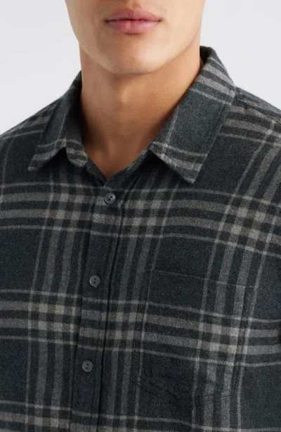 Rails Lennox Plaid Flannel Button-up Shirt In Blue