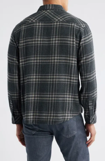 Rails Lennox Plaid Flannel Button-up Shirt In Blue