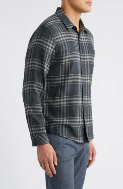 Rails Lennox Plaid Flannel Button-up Shirt In Blue