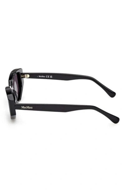 Max Mara Lee 52mm Round Sunglasses