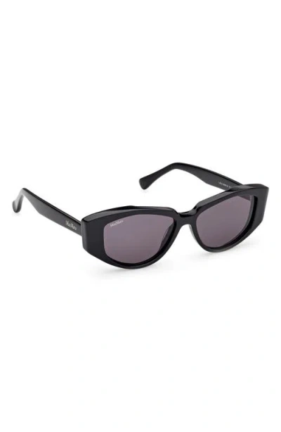 Max Mara Lee 52mm Round Sunglasses