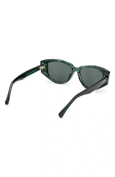 Max Mara Lee 52mm Round Sunglasses