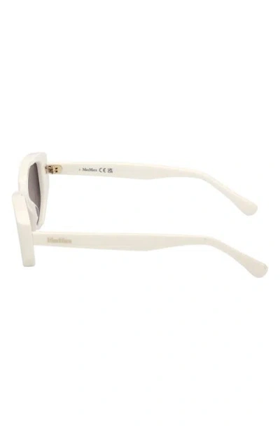 Max Mara Lee 52mm Round Sunglasses