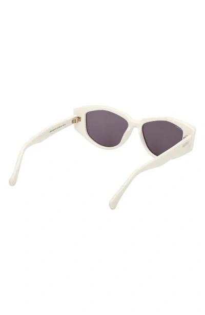 Max Mara Lee 52mm Round Sunglasses