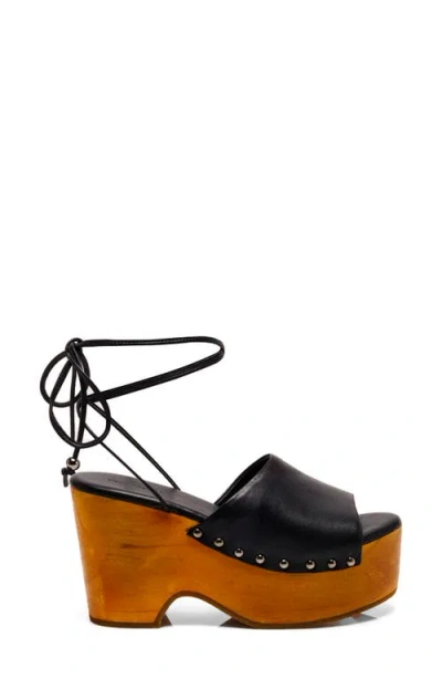 Free People Front Row Ankle Wrap Platform Sandal