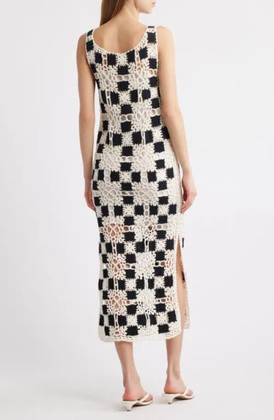 Cleobella Lily Sleeveless Crochet Midi Dress