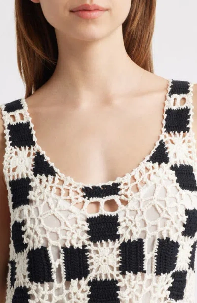 Cleobella Lily Sleeveless Crochet Midi Dress