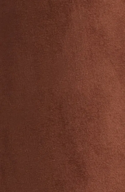 Bcbg Paneled Faux Suede Coat In Brown