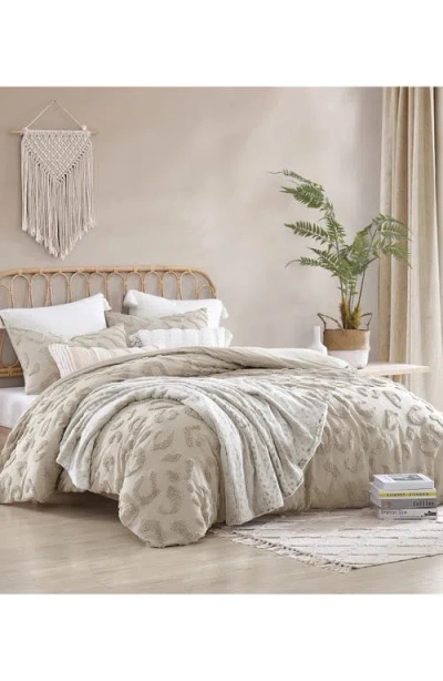 Peri Home Chenille Leopard Duvet Cover & Sham Set In Neutral