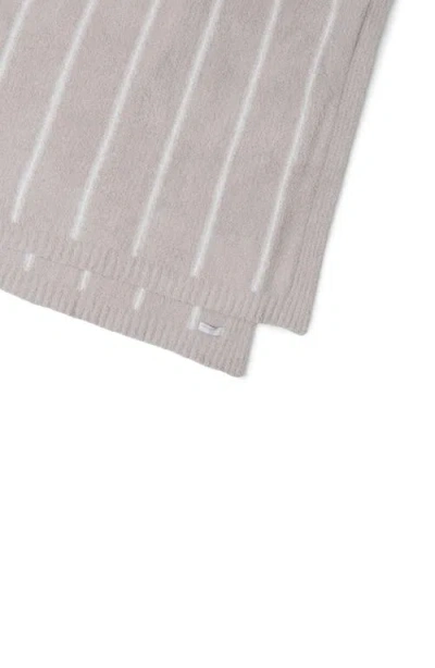 Barefoot Dreams Cozychic™ Pinstripe Bed Blanket In Neutral