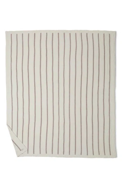 Barefoot Dreams Cozychic™ Pinstripe Bed Blanket In Neutral