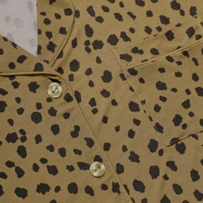 Crickle Daisy A Leopard Doesn't Change Its Spots Long Pajama Set