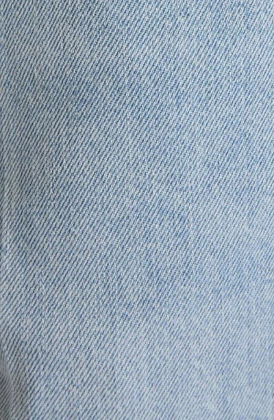 Valentino Garavani Contrast Border Straight Leg Jeans In Blue