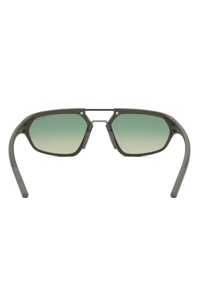Tag Heuer Line 55mm Gradient Geometric Sunglasses