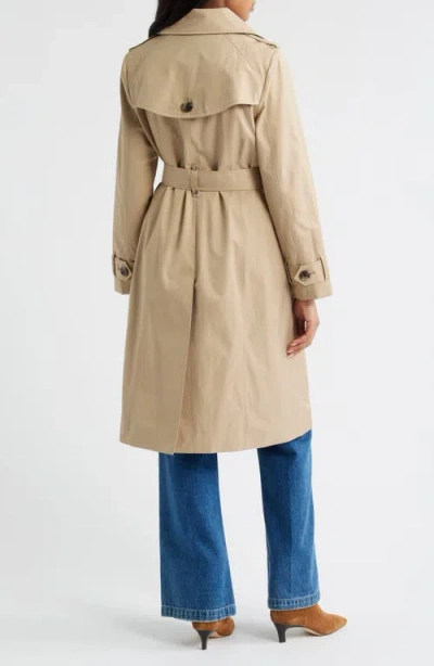 London Fog Double Breasted Trench Raincoat