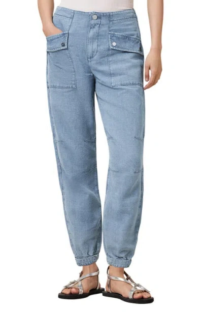 Allsaints Val Cargo Jogger Jeans In Blue