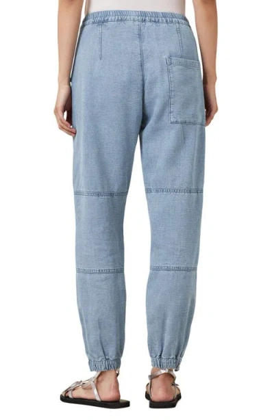 Allsaints Val Cargo Jogger Jeans In Blue