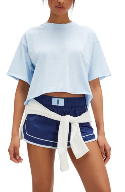 Free People Inspire Tee In Blue