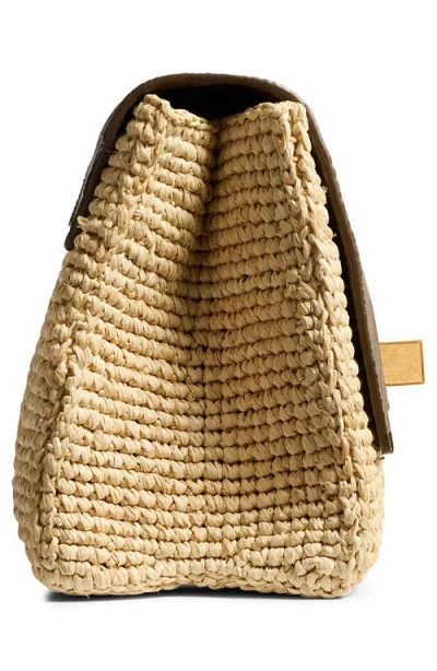 Khaite Audrey Raffia Crossbody Bag
